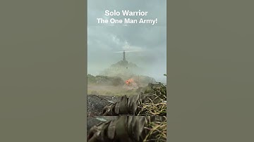 Solo Warrior The One Man Army!🔥 #gaming #callofduty #cod #ytshorts #shorts