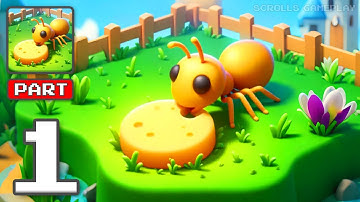 Ant Attack - Gameplay Walkthrough Part 1 - Mighty Ants Battle Zone (iOS, Android)