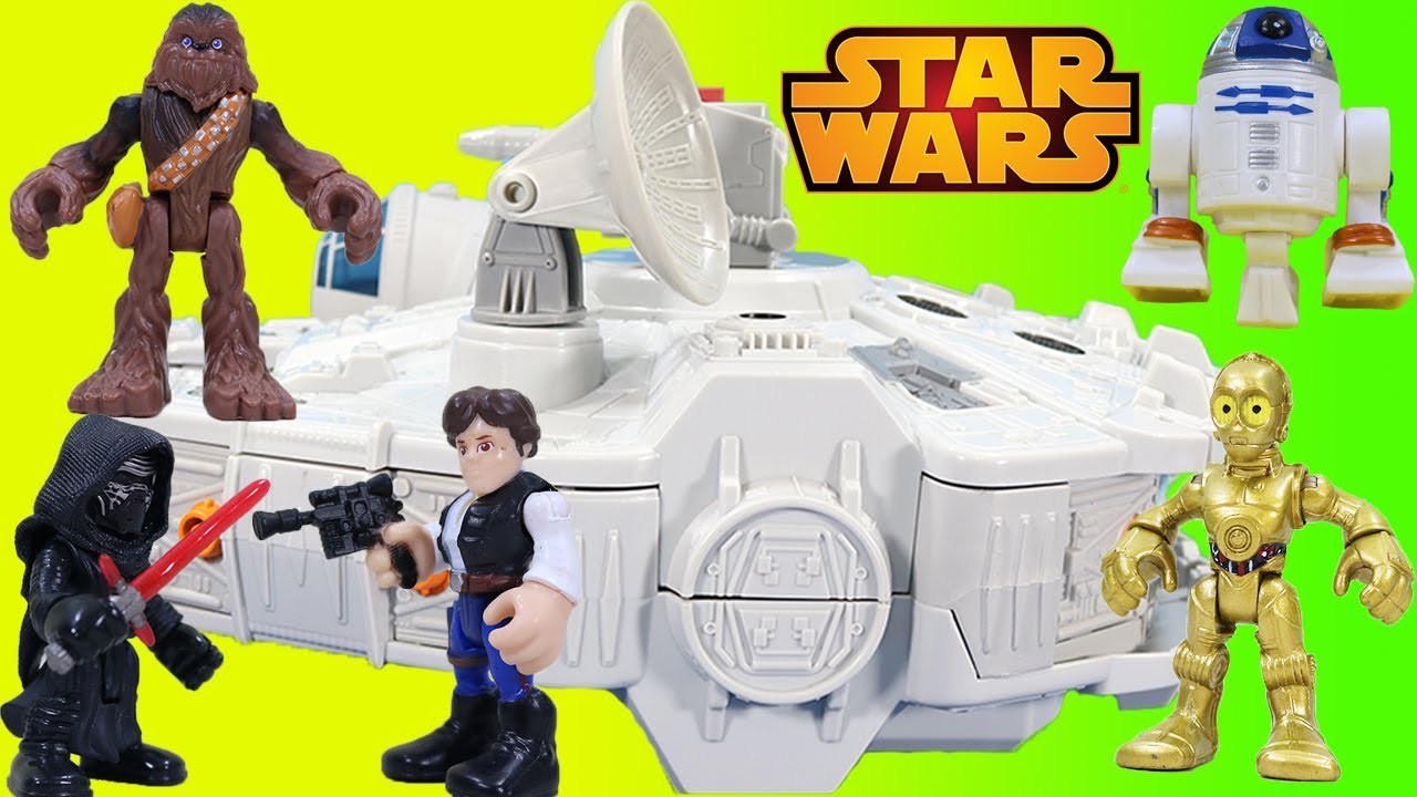 imaginext star wars millennium falcon