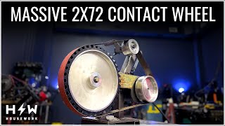 How to: Add a Massive Contact Wheel to your 2x72 Grinder by HouseMade 19,822 views 2 years ago 21 minutes