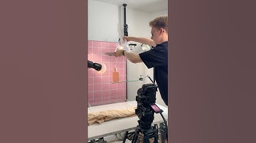 Product photography trick shot using water 💦 @oliver_howells