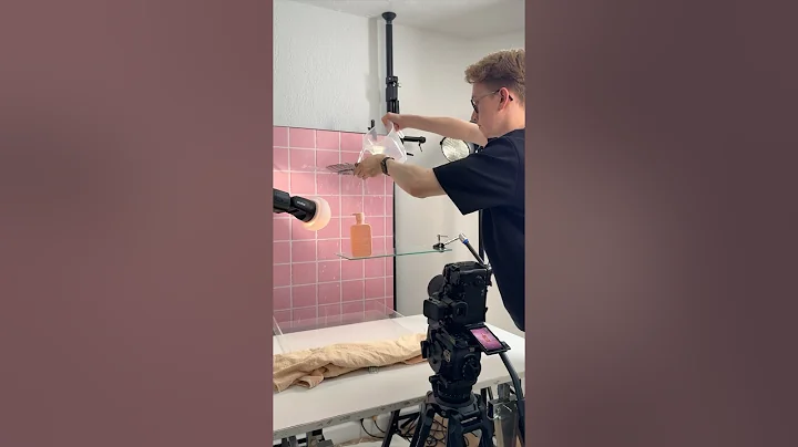 Product photography trick shot using water 💦 @oliver_howells