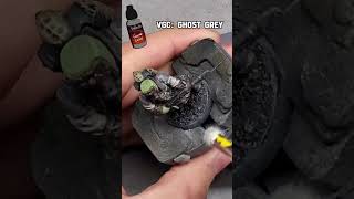 How to paint Ice/snow bases for warhammer40k #warhammer40k #paintingminiatures #miniaturepainting