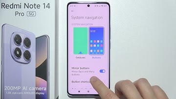 Redmi Note 14 Pro: How to Set Up Navigation Buttons Shortcuts