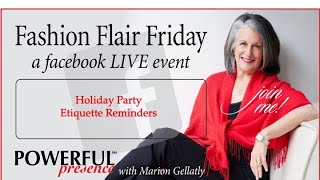 Party Etiquette 12 16 22 by Powerful Presence with Marion Gellatly 10 views 1 year ago 21 minutes