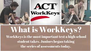 Our students get ready for the Workkeys test Wealth