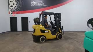 2014 Caterpillar 2C6000 6000lb Cushion LPG Forklift STK 13523