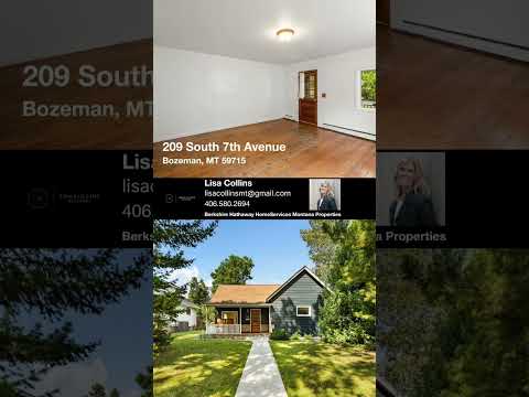 209 South 7th Avenue, Bozeman, MT home video tour
