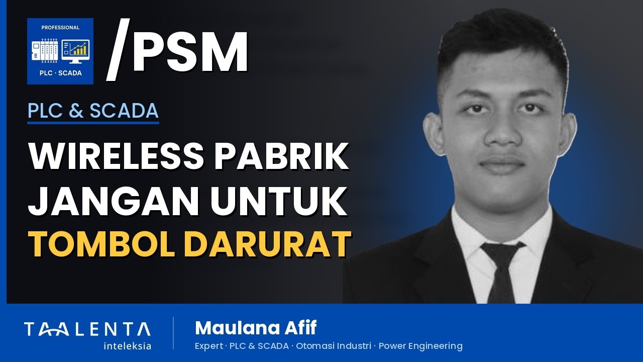 Wireless di Pabrik Boleh untuk Data Monitoring, Jangan untuk Tombol Darurat