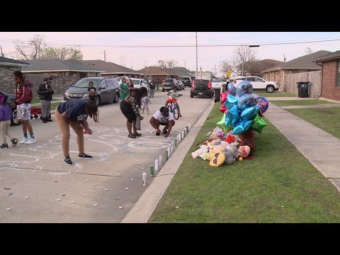 Vigil held for 6-year-old killed in hit-and-run - YouTube