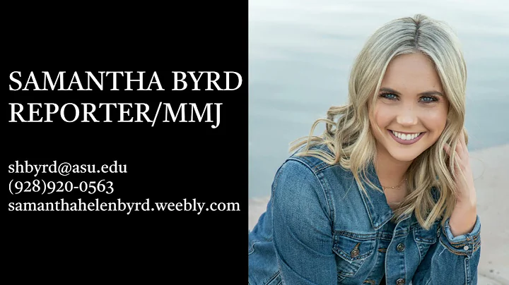 MMJ/Reporter Reel- Samantha Byrd- April 2021