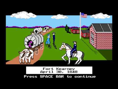 The Retro Review: Oregon Trail Gameplay Video