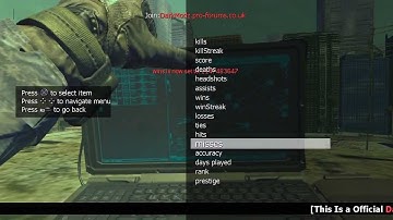 MW2 Infectable Mod Menu Lobby  FREE