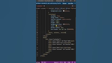 Digital clock | HTML CSS and JavaScript.
