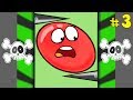 Несносный КРАСНЫЙ ШАРИК спасает любимую #3. Мультик ИГРА Red Ball 3 на Игрули TV