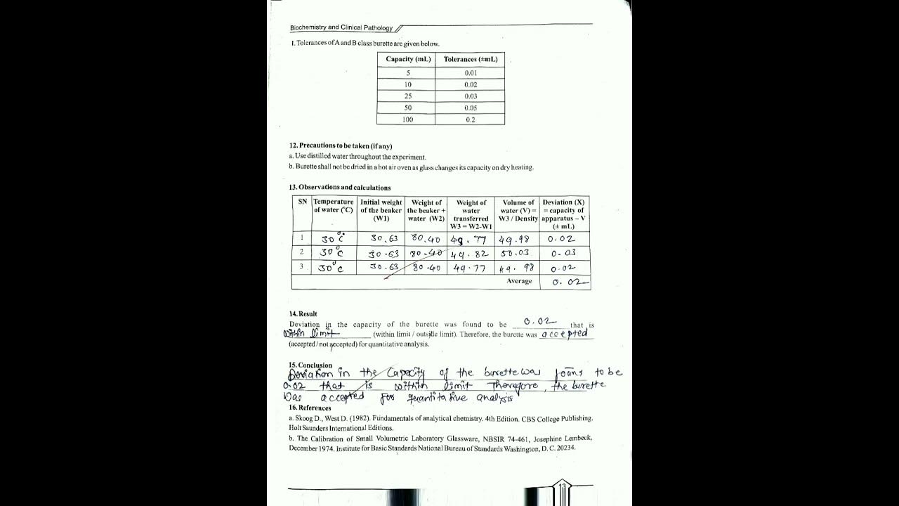D pharmacy 2 nd yearB C P Manual Experiment 3 Calibration of