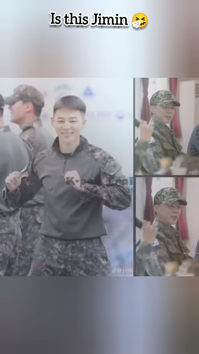 is this Jimin 🤧 Jimin military update 😭 #bts #kpop #military #jimin #shorts