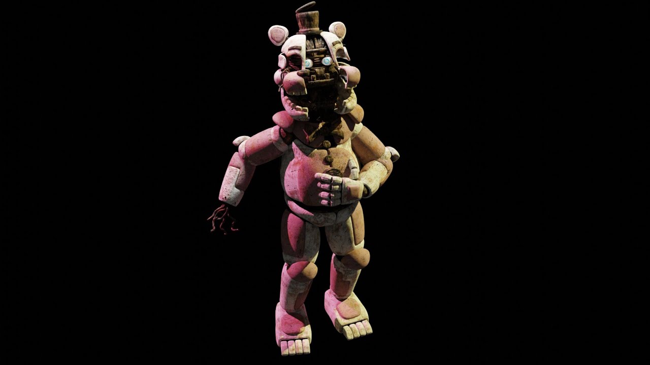 WeeeZ on X: #FNAF #Blender3d Behold my second finished model my