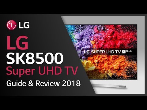 LG Super UHD TV I SK8500 product video I 4K HDR TVs