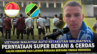 🔵 BISA MENGEMPARKAN PUBLIK ‼️ Begini PSYWAR Keras Calvin Verdonk Jelang Timnas Indonesia Vs Tanzania