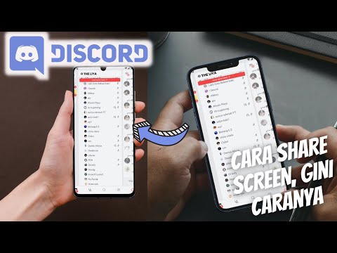 Cara Share Screen Discord di Hp Android