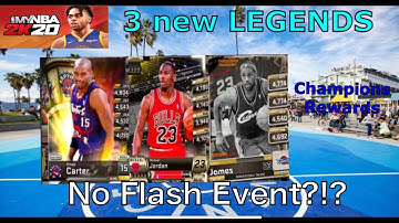 Champions Rewards!! 3 new LEGENDS | No flash event? | MyNBA2K20 #6