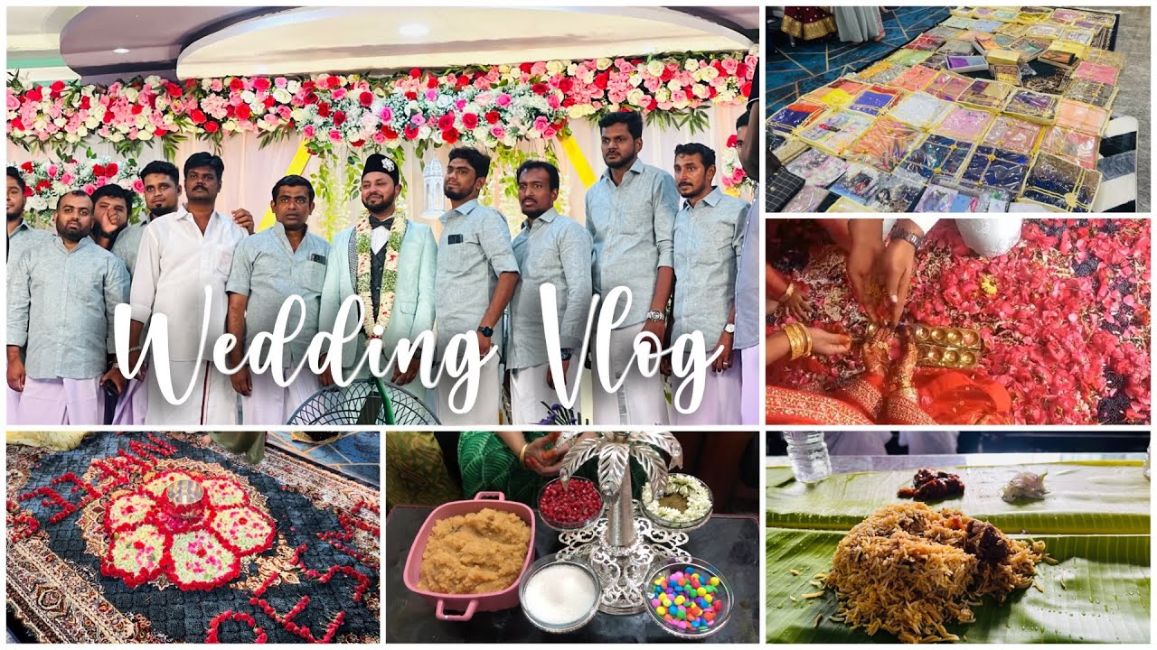 Wedding Vlog | Grand Tamil Muslim Wedding | FF Fusion