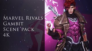 Gambit Scene Pack 4K Marvel Rivals
