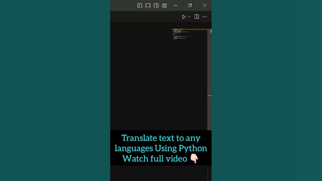 Google Translator Using Python - YouTube