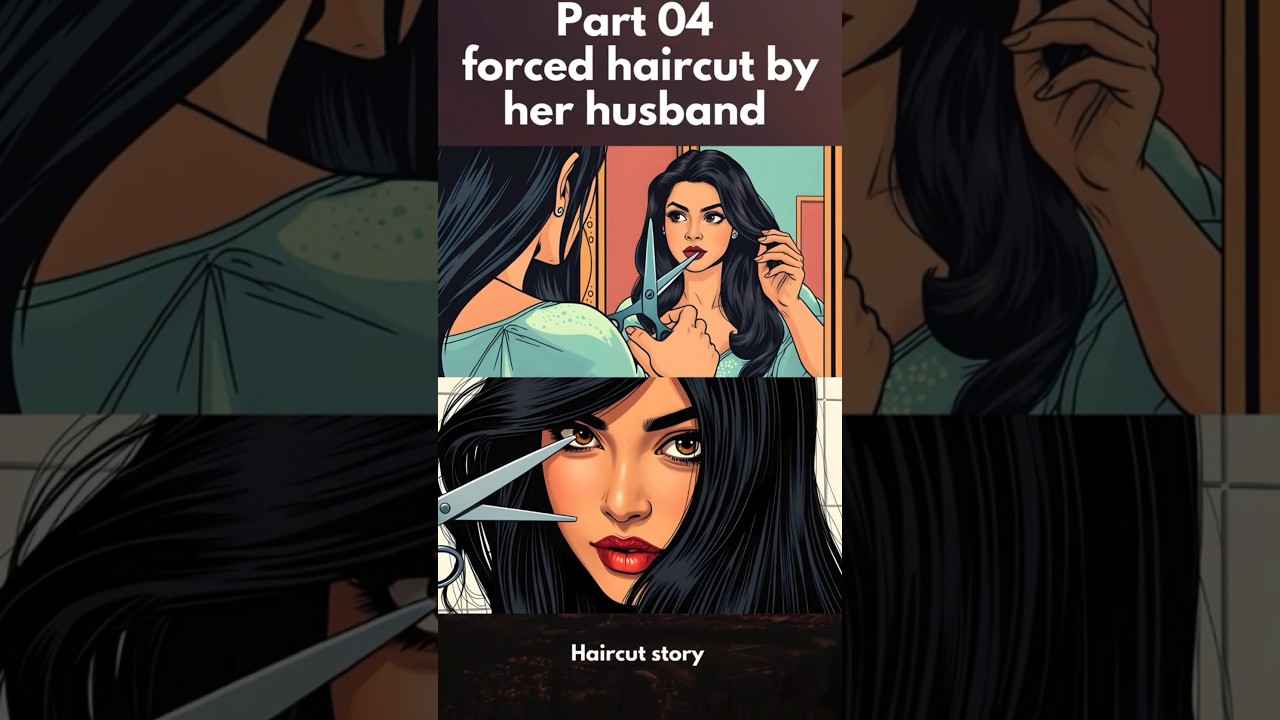 Priya's Hair adventures part 05: Forced haircut by her husband 