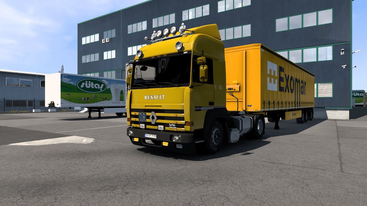 RENAULT MAJOR TI TR EXTENDED MAP 1.4 ETS2 1.51 OPEN BETA (AKFIRAT ...