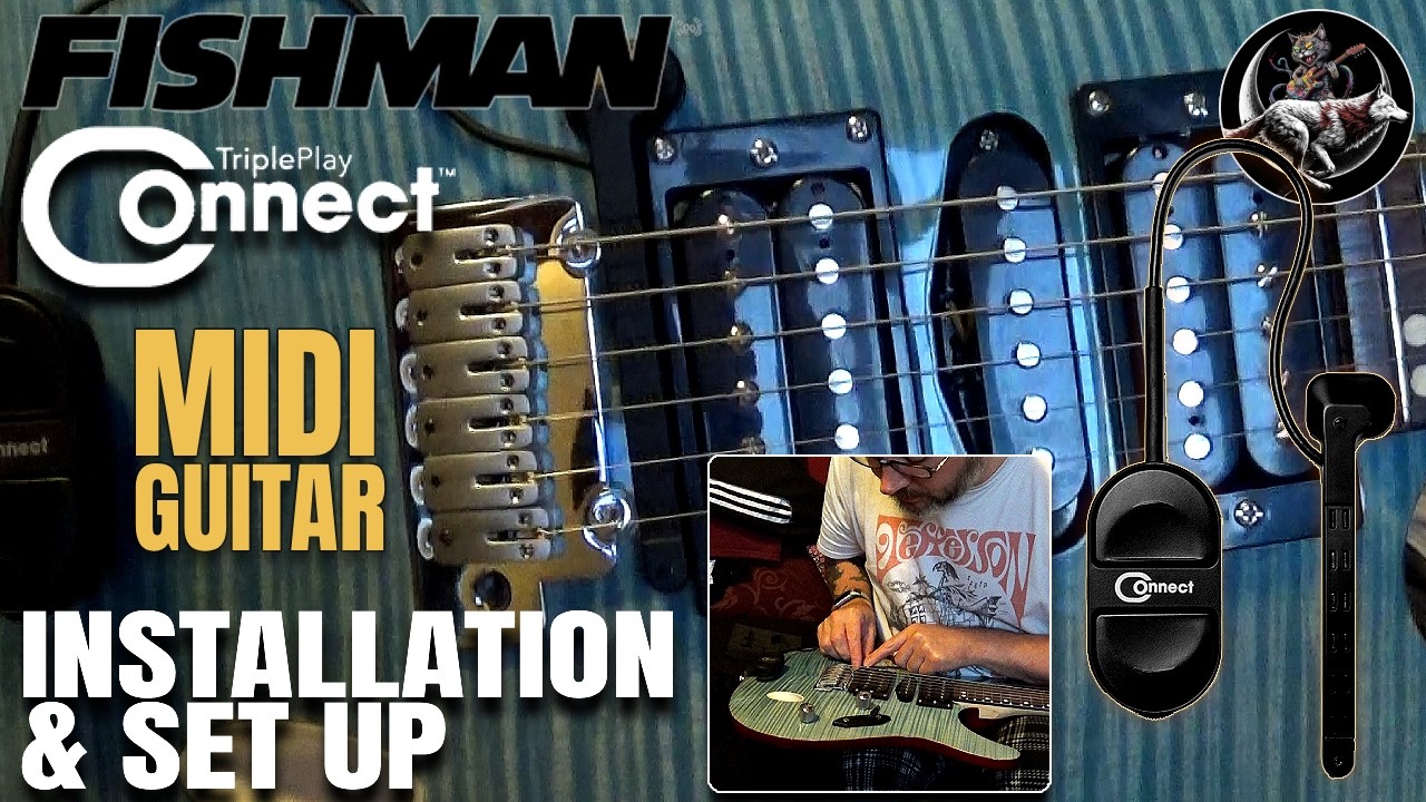 Fishman TriplePlay Connect - Guitar MIDI Controller - Installation