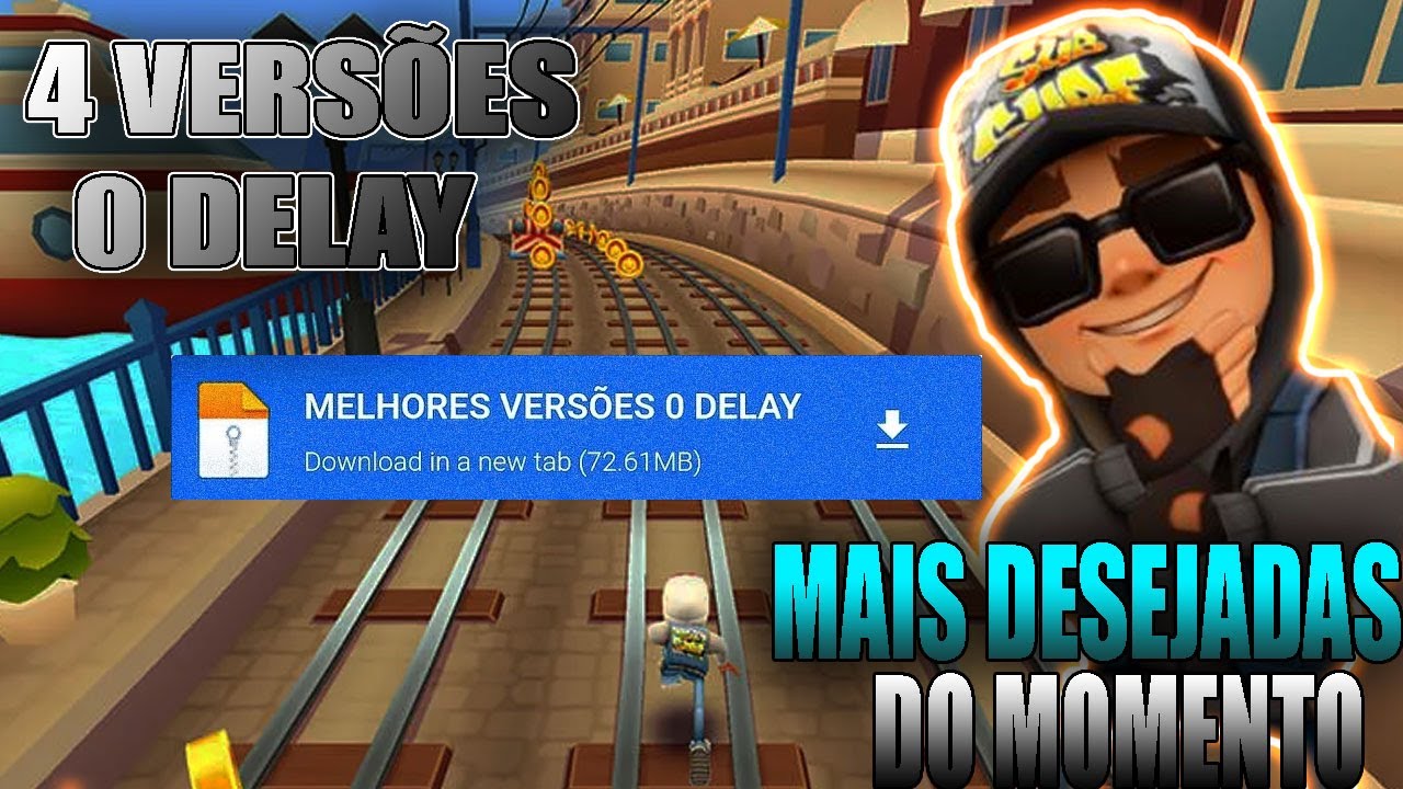 📲 TOP 3 VERSÕES 0 DELAY DO SUBWAY SURF E 100% OTIMIZADO PARA