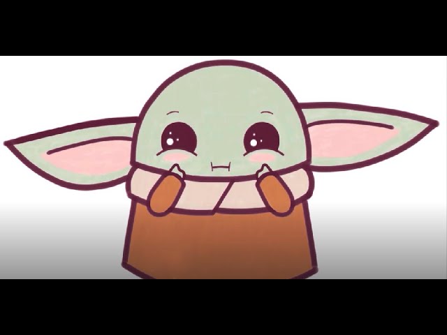 Draw a cute baby yoda for you by Gerdoo