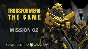 Transformers: The Game - Mission 2 More Than Meets the Eye Gameplay Walkthrough (XBOX 360 HD)