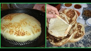 الخبز المبسوط kobz mabsout pain maison