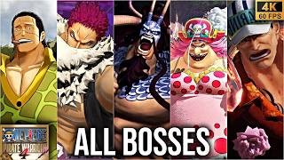 One Piece Pirate Warriors 4 Legendary Edition All Bosses + Ending (4k60fps)