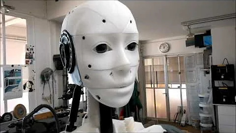 InMoov on legs first 3D printed robot OpenSource