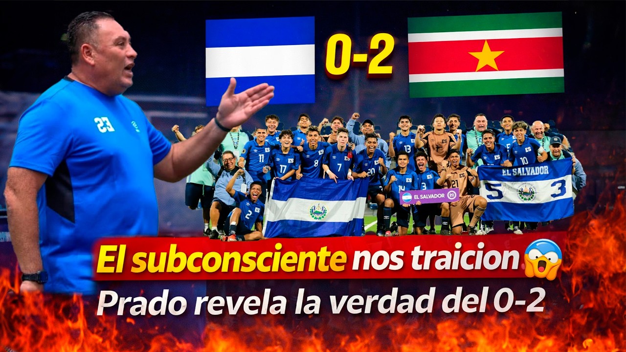 “El subconsciente nos traicionó” Dowson Prado Prado revela la verdad del 0-2 de La Selecta Sub 20