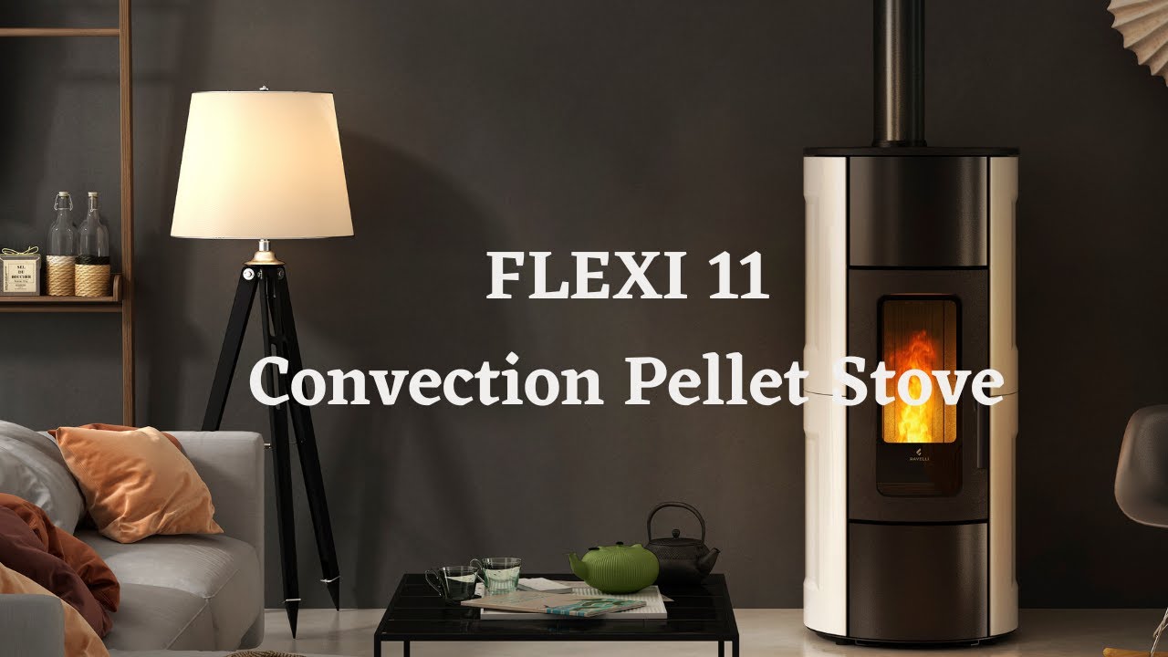 Ravelli Flexi 11 Wood Pellet Stove YouTube