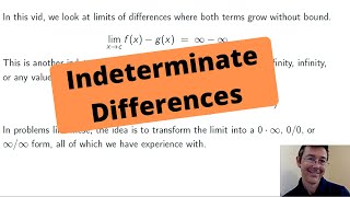 Indeterminate Differences
