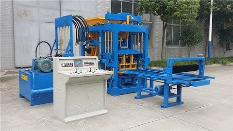 Aimix Concrete Block Making Machine Working Video In The Philippines