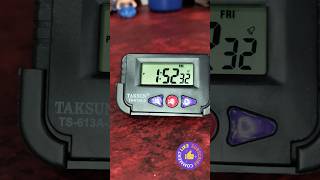 Digital Black Clock