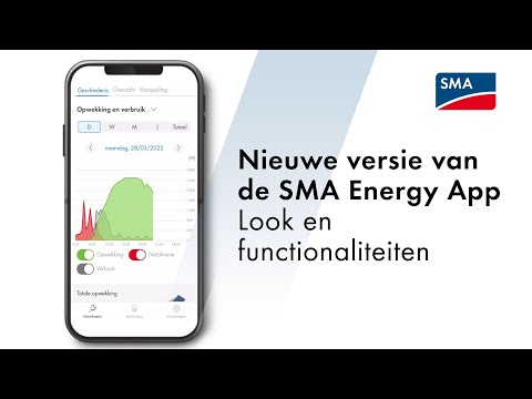 Nieuwe versie 1.13 van de SMA Energy app: nieuwe look en functionaliteiten