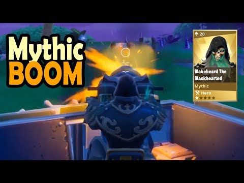 New Mythic Hero - New Team Perk | Blakebeard the Blackhearted Fortnite STW
