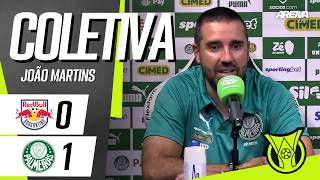 COLETIVA JOÃO MARTINS | AO VIVO | Bragantino x Palmeiras - Brasileirão 2026
