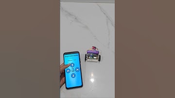 Mini WiFi-Controlled Robot Car 🤩 #arduino #robot