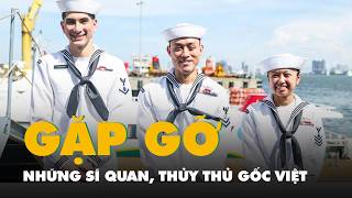 Meeting Vietnamese-American Officers and Sailors Aboard the USS George Washington