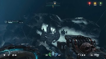 Accidentally falling out of bounds Doom Dark Ages