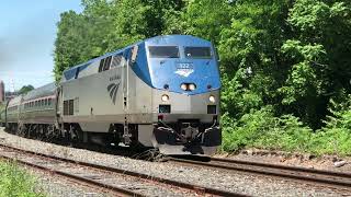 Amtrak in New England, a short compilation